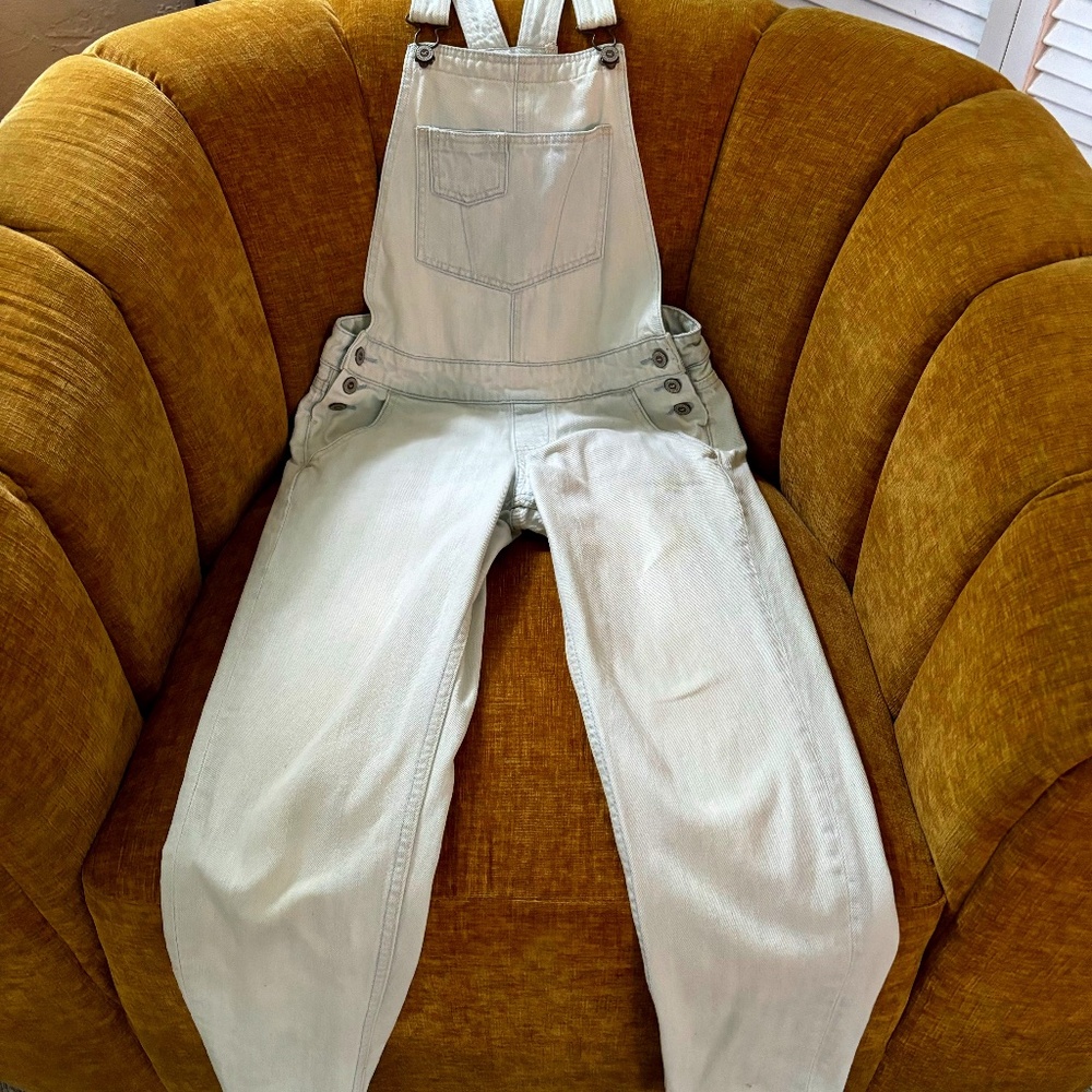 Hollister Denim Overalls Jeans